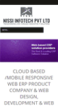 Mobile Screenshot of nissiinfotech.com
